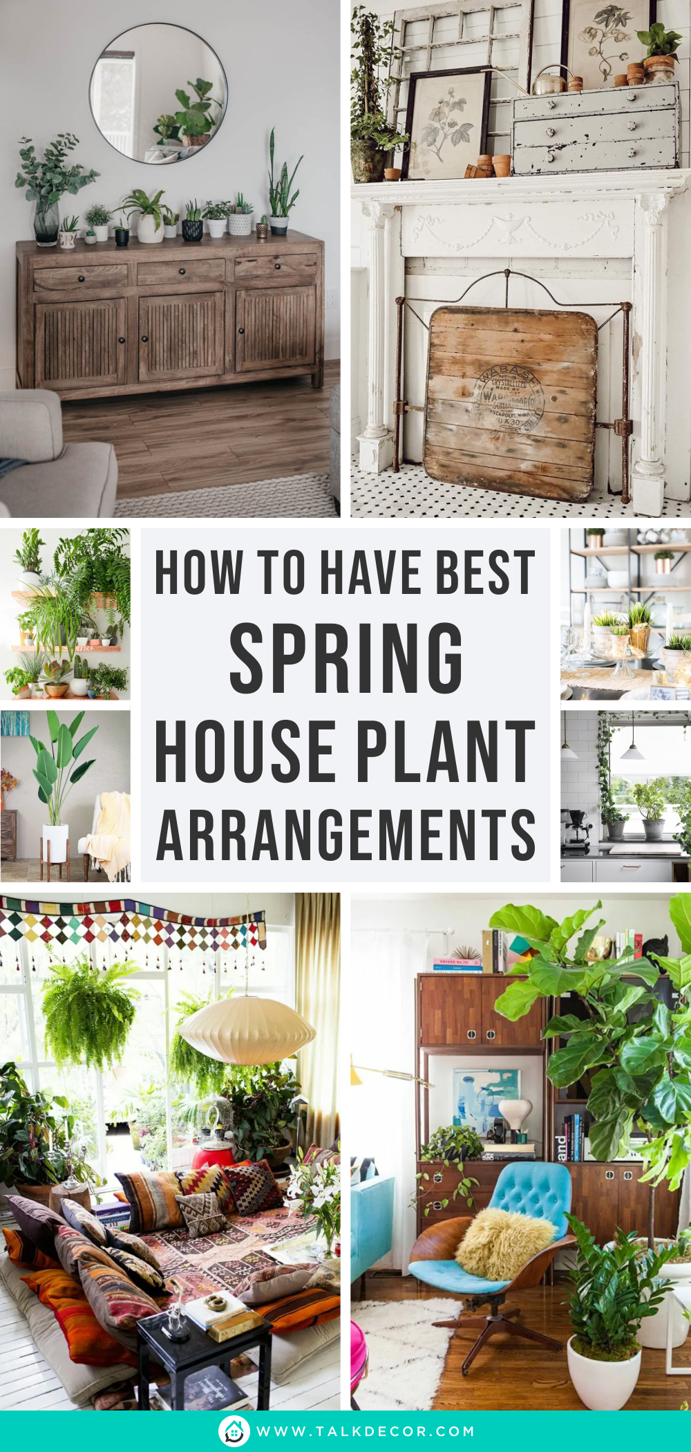 How to Have Best Spring House Plant Arrangements - Talkdecor