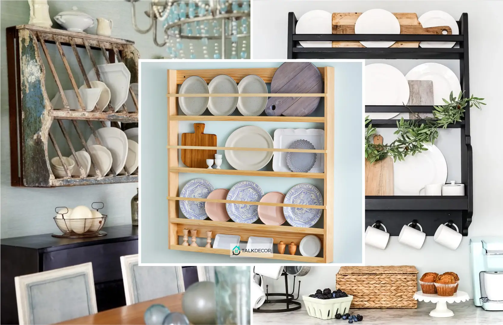 How to Make Your Own Plate Rack