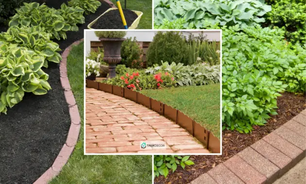 Beautify Your Garden with these 45 Garden Edging Ideas - Talkdecor