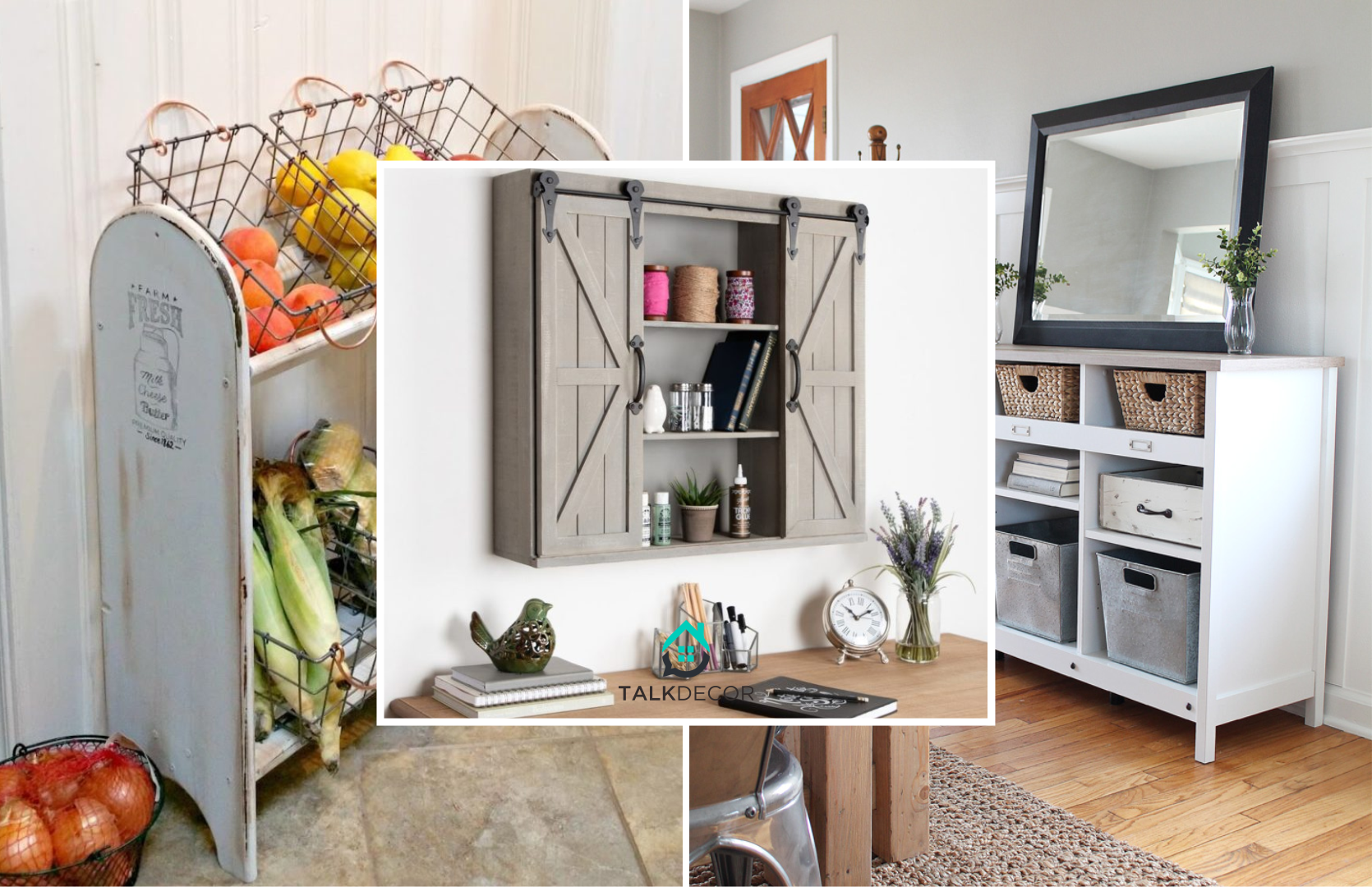 50 Proper Farmhouse Storage Ideas