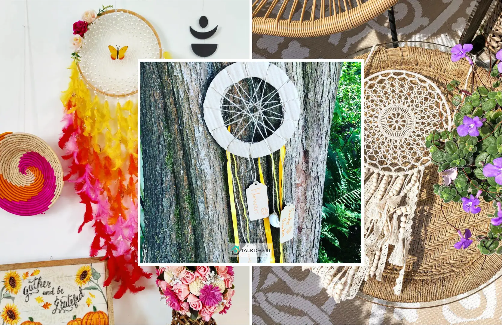 15 Pretty Dreamcatcher Ideas for Your Summer Decoration