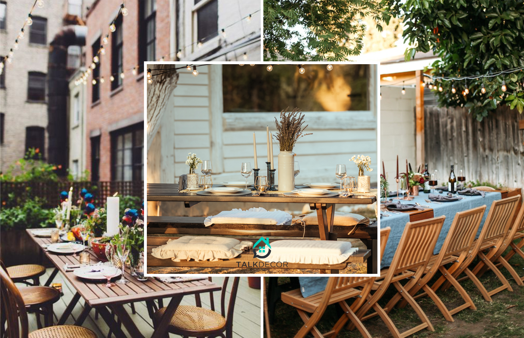 50 Ideas for Mesmerizing Outdoor Dinner Setup