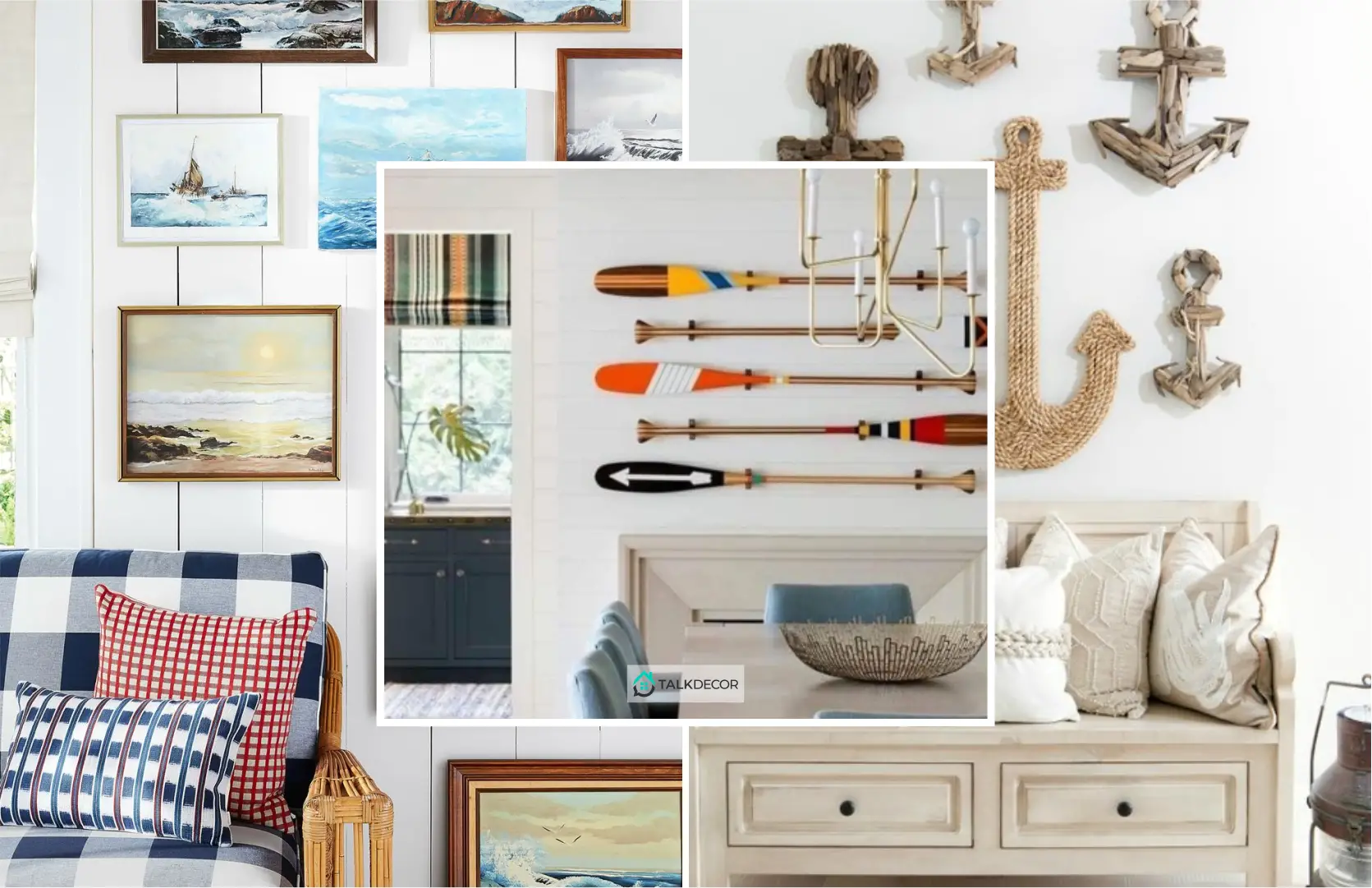50 Adorable Nautical Wall Gallery  for Your Summer Home Decor