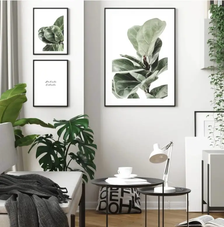 20 Welcoming Leaf Gallery Wall Ideas - Talkdecor