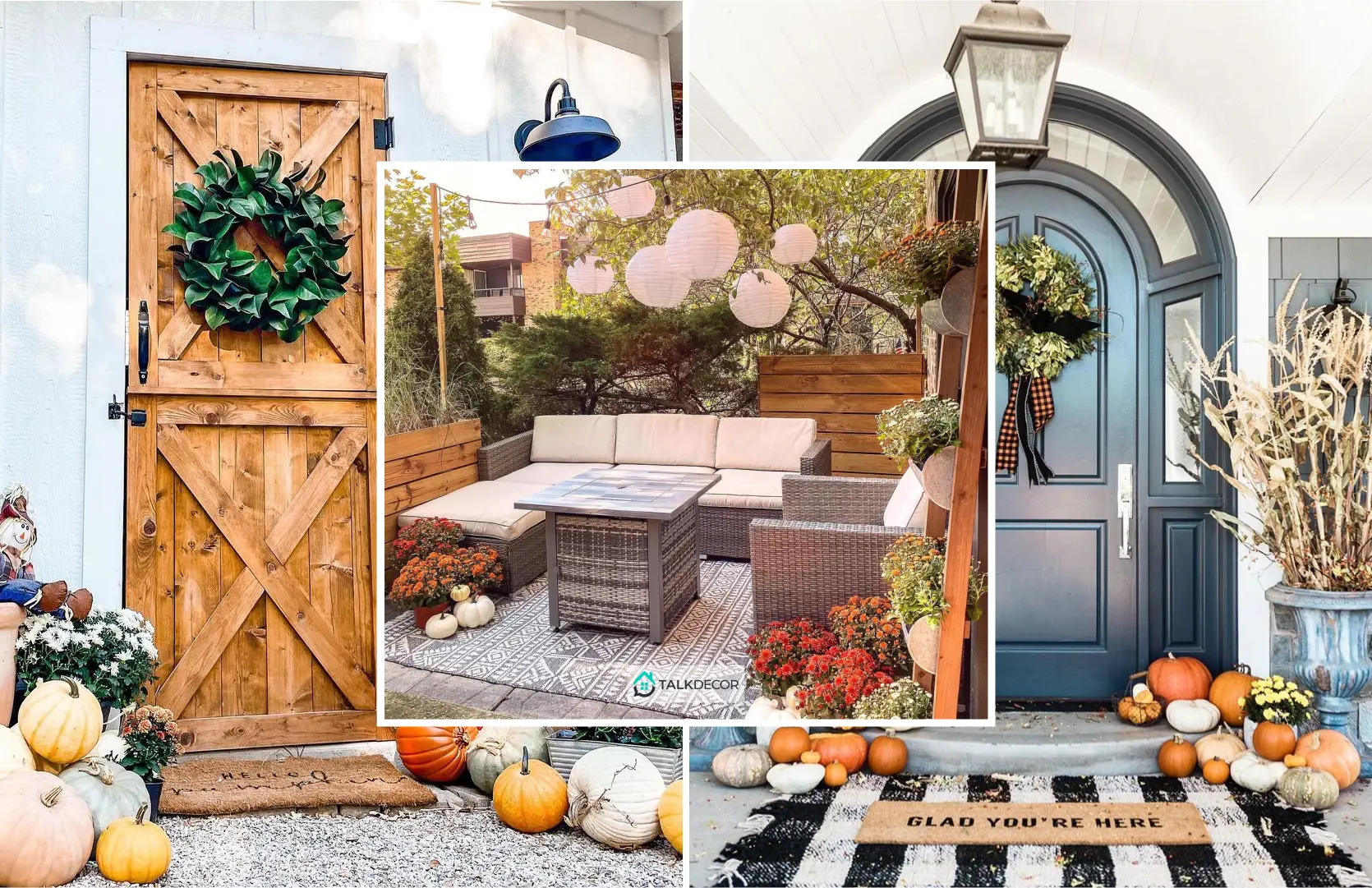 Bright Up Your Outdoor Space during Fall with These 25 Lighting Ideas
