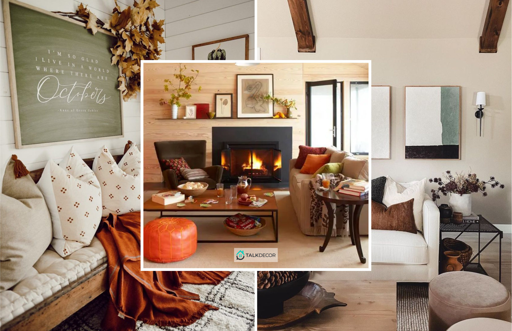 Fall Decor Applications without Feeling Too Much