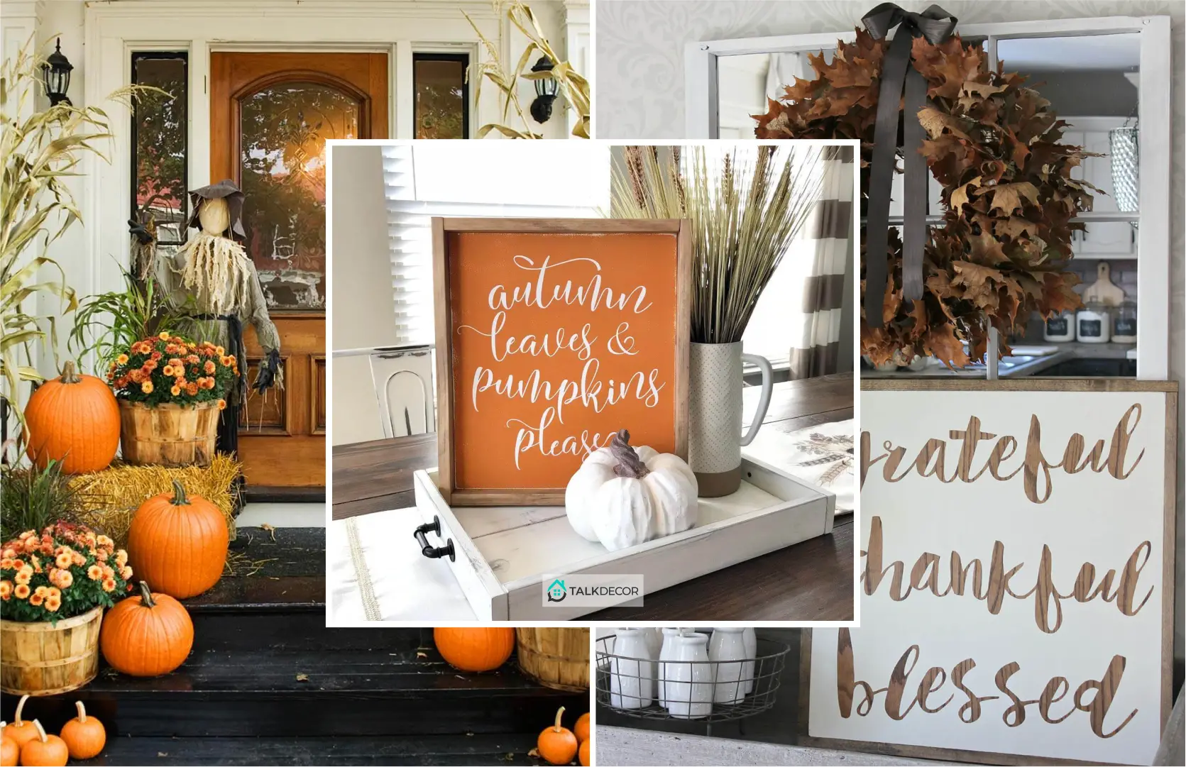Grateful Home Atmosphere with These 40 Fall Harvest Home Decor Themes