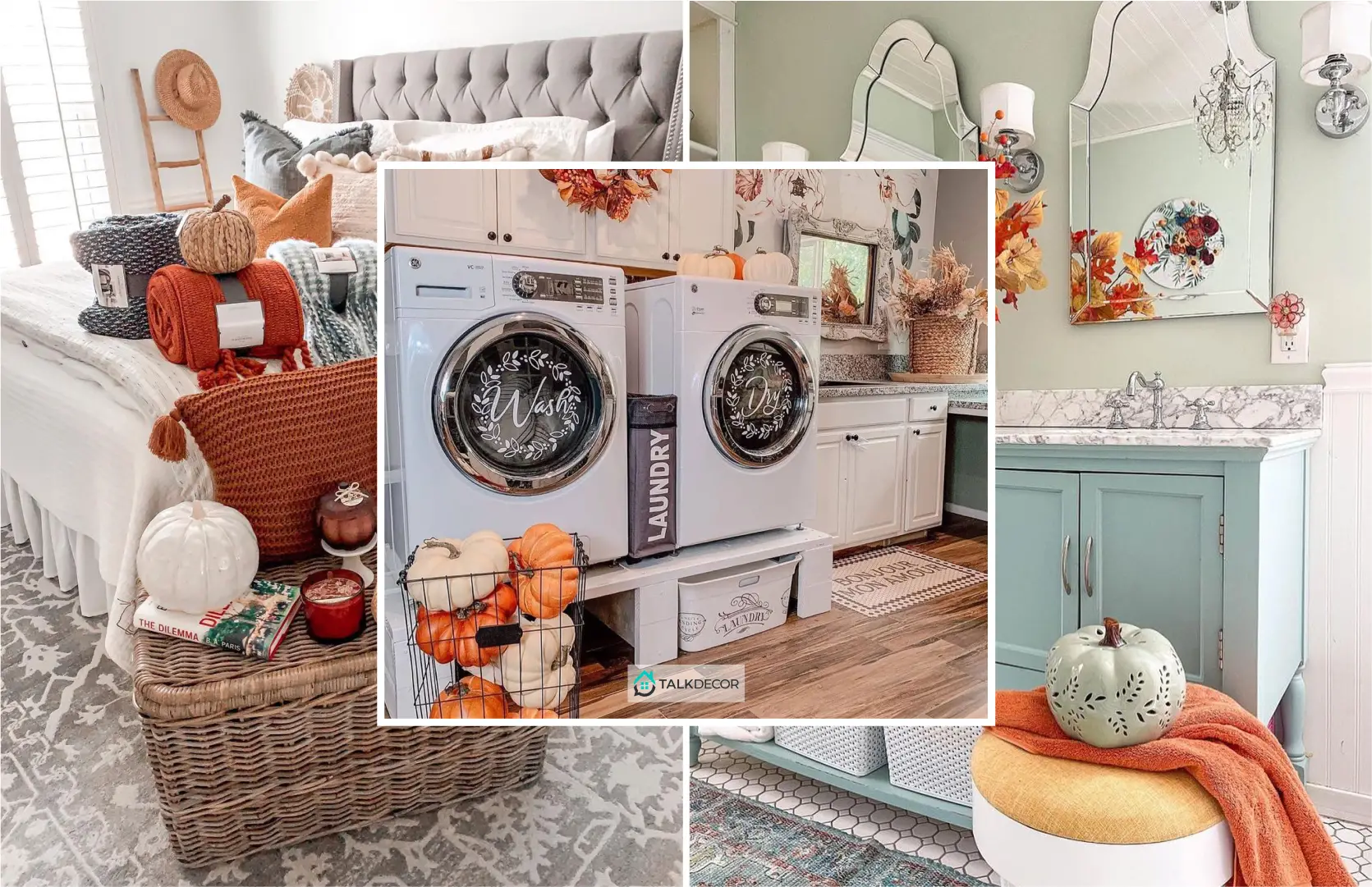 Get the Ideas of Fall Decoration with these 10 Home Tour Projects