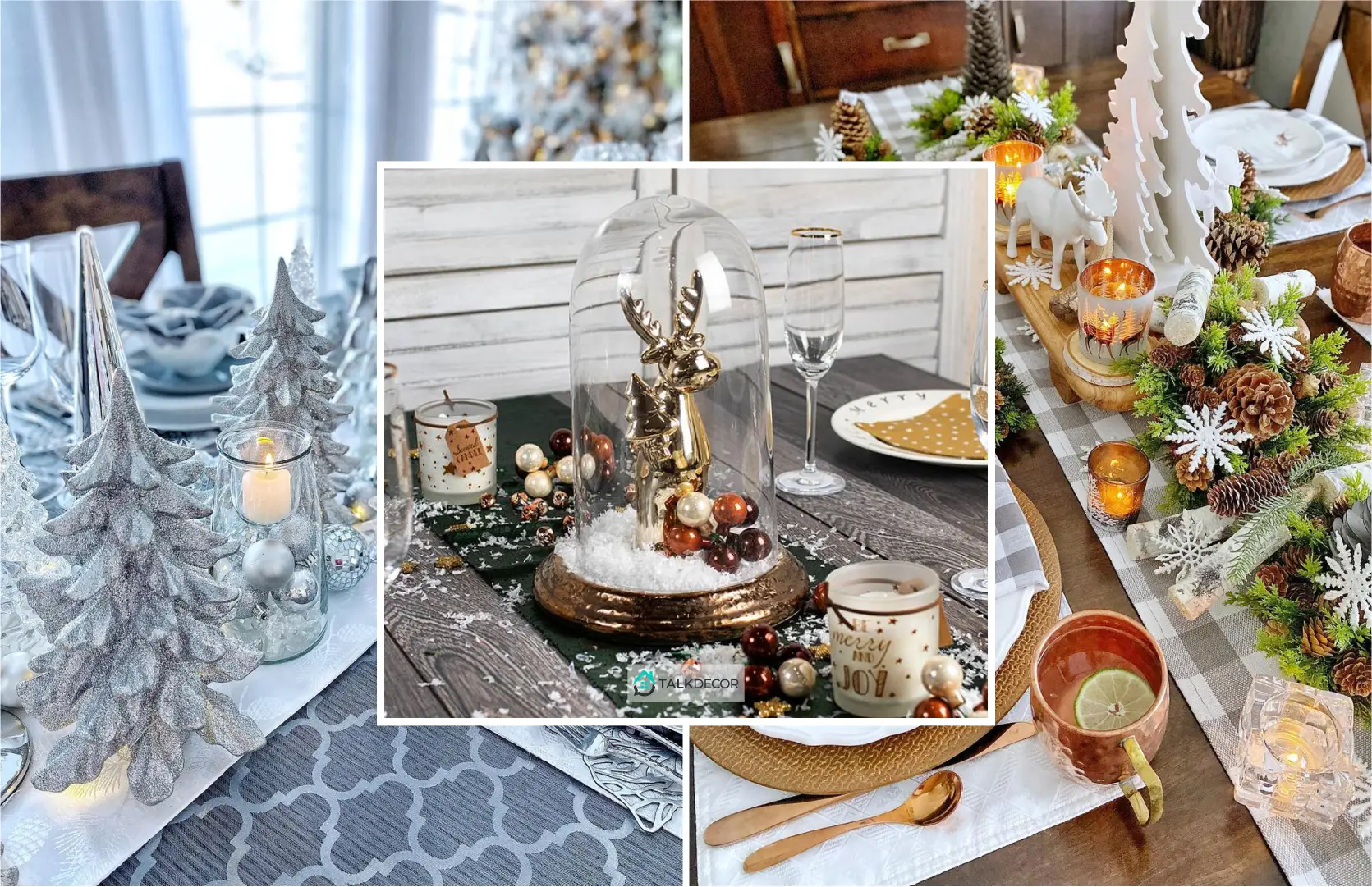 How to Decorate Your Centerpiece with Winter Touches