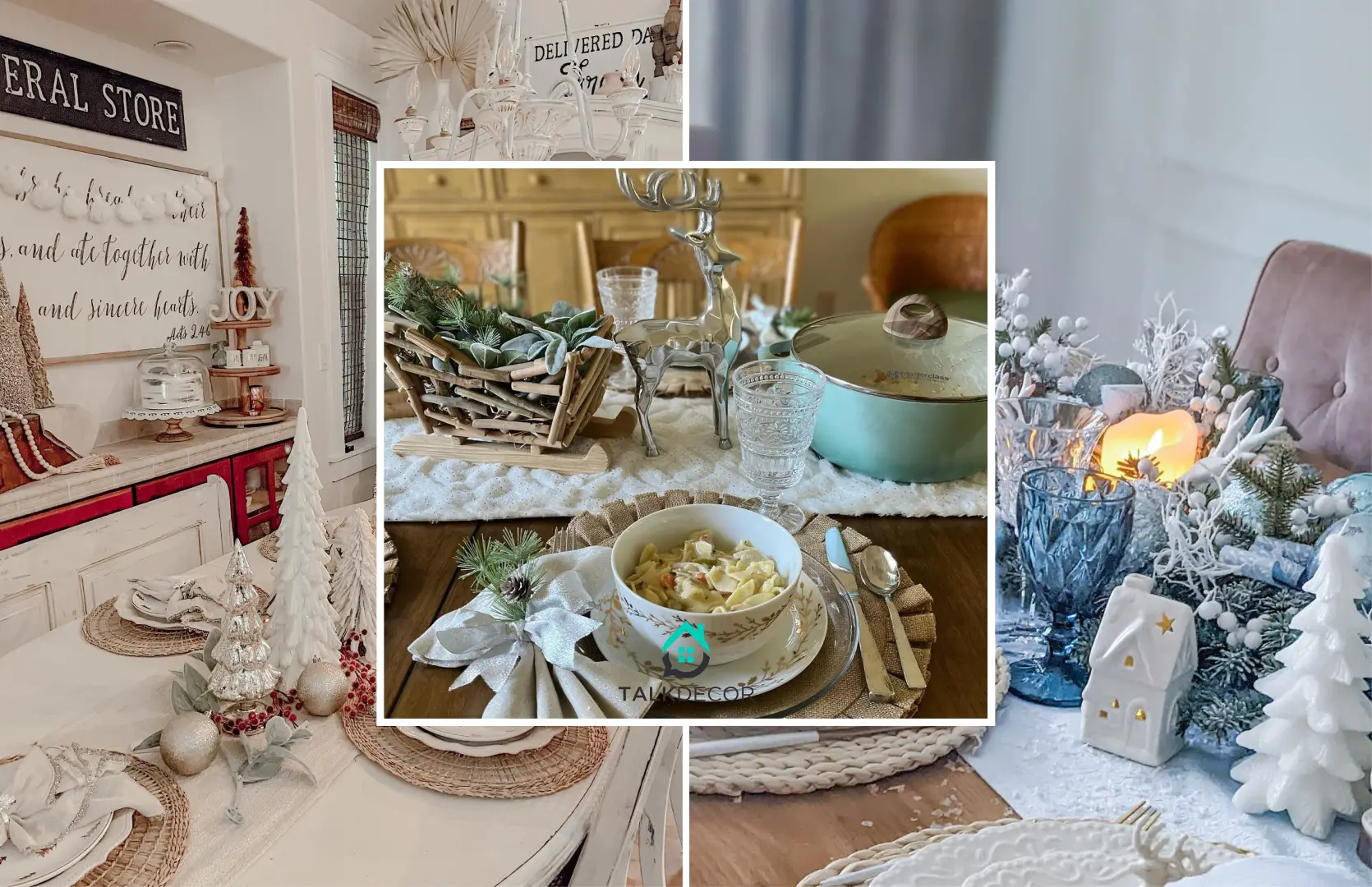 20 Tips for Decorating a Proper Winter Table Setting