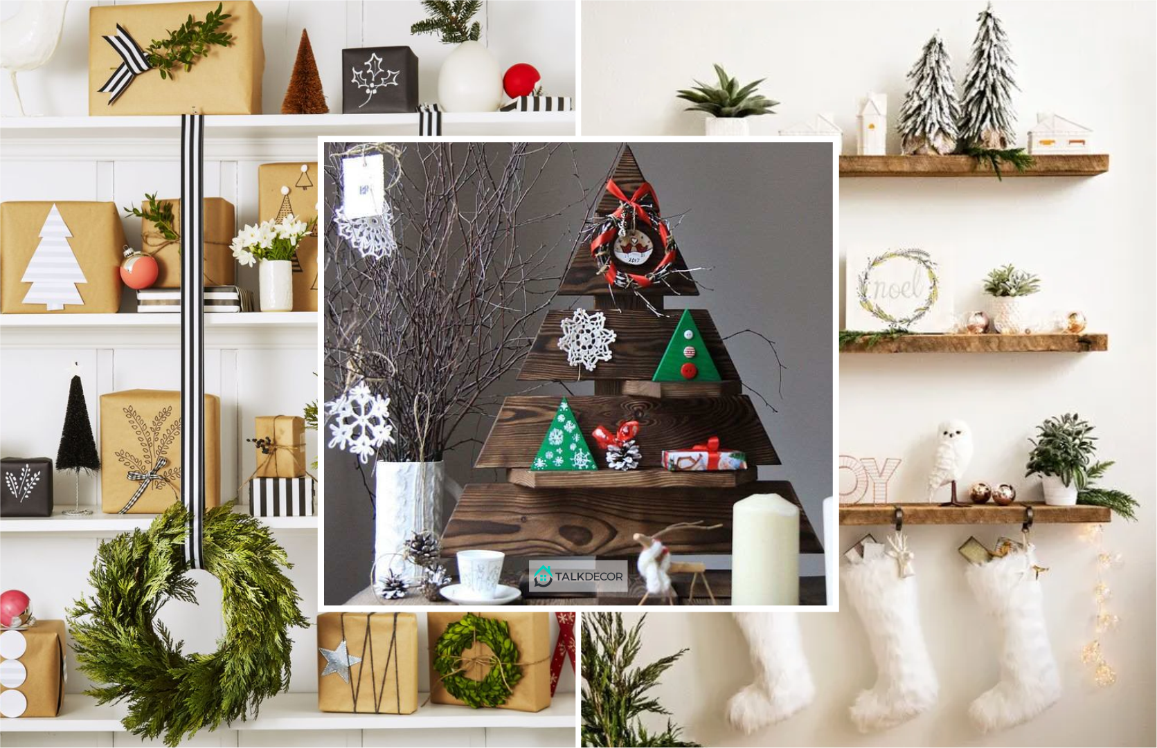40 Ideas to Decorate the Rack with Christmas Theme