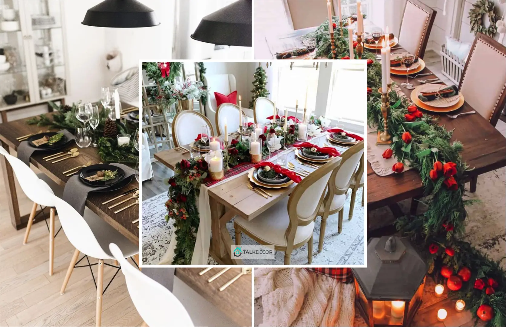 Provide Your Best Tablescape Decor for Your Christmas Dinner with These 60 Ideas