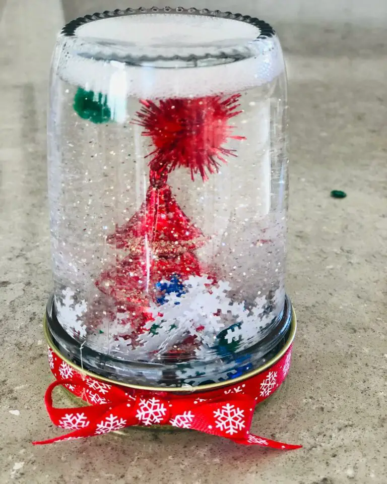 How To Make Mason Jar Snow Globe Designs - Talkdecor