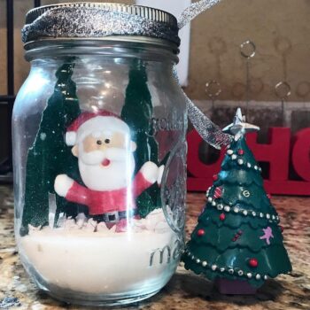 How to Make Mason Jar Snow Globe Designs - Talkdecor